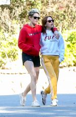 KRISTEN STEWART and SARA DINKIN Out Hikinig in Los Feliz 12/26/2018