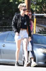 KRISTEN STEWART and SARA DINKIN Out in Los Angeles 12/27/2018