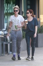 KRISTEN STEWART and SARA DINKIN Out in Los Feliz 12/22/2018
