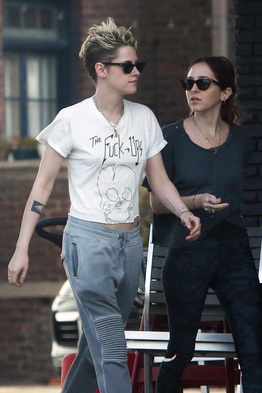 KRISTEN STEWART and SARA DINKIN Out in Los Feliz 12/22/2018