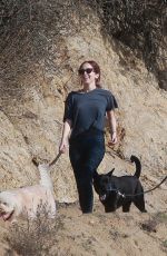 KRISTEN STEWART and SARA DINKIN with Their Dogs Out Hikking in Los Feliz 12/22/2018 