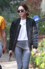 KRISTEN STEWART and SARA DINKIN with Their Dogs Out in Los Angeles 12/21/2018 