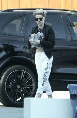 KRISTEN STEWART Arrives at Sara Dinkin