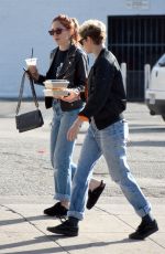 KRISTEN STEWART Out for Lunch with New Girlfriend in Los Angeles 12/20/2018