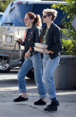 KRISTEN STEWART Out for Lunch with New Girlfriend in Los Angeles 12/20/2018