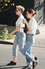 KRISTEN STEWART Out with New Girlfriend in Los Angeles 12/20/2018