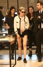 KRISTEN STEWART Shopping at Chanel Store in Beverly Hills 12/20/2018