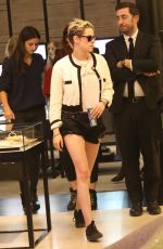 KRISTEN STEWART Shopping at Chanel Store in Beverly Hills 12/20/2018