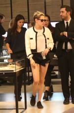 KRISTEN STEWART Shopping at Chanel Store in Beverly Hills 12/20/2018