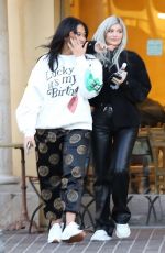 KYLIE JENNER and JORDYN WOODS Out in Calabasas 12/01/2018