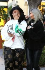 KYLIE JENNER and JORDYN WOODS Out in Calabasas 12/01/2018