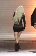 KYLIE JENNER Arrives at Travis Scott’s Holiday Party in West Hollywood 12/21/2018