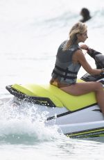 LADY VICTORIA HERVEY in Bikini on a Jetski in Barbados 12/30/2018