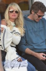 LAETICIA HALLYDAY Out and About in Venice Beach 12/15/2018