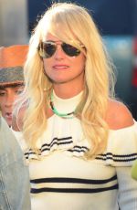 LAETICIA HALLYDAY Out and About in Venice Beach 12/15/2018