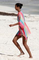 LAIS RIBEIRO at a Beach in Tulum 12/11/2018
