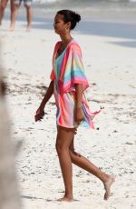 LAIS RIBEIRO at a Beach in Tulum 12/11/2018