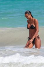 LAIS RIBEIRO in Bikini on the Beach in Tulum 12/12/2018