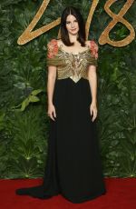 LANA DEL REY at British Fashion Awards in London 12/10/2018