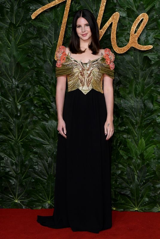 LANA DEL REY at British Fashion Awards in London 12/10/2018