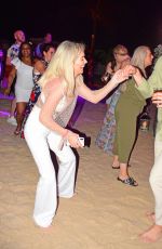 LAURA ANDERSON at Virgin Holidays Departure Beach Launch in Barbados 12/09/2018