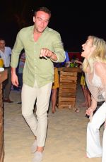 LAURA ANDERSON at Virgin Holidays Departure Beach Launch in Barbados 12/09/2018