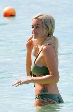 LAURA ANDERSON in Bikini at a Beach in Barbados 12/10/2018