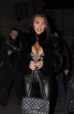 LAUREN GOODGER at Lokkum Restaurant in London 12/28/2018