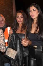 LAUREN GOODGER Leaves Faces Night Club in London 12/15/2018