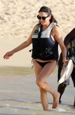 LAUREN SILVERMAN in Bikini Bottoms Jetskiing in Barbados 12/12/2018