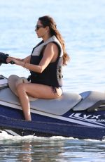 LAUREN SILVERMAN in Bikini Bottoms Jetskiing in Barbados 12/12/2018