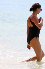 LAUREN SILVERMAN in Swimsuit at a Beach in Barbados 12/18/2018