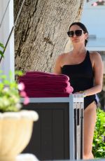 LAUREN SILVERMAN in Swimsuit at a Beach in Barbados 12/18/2018