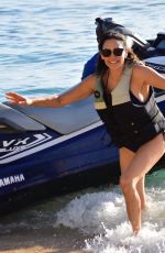 LAUREN SILVERMAN Jet Skiing and Paddleboarding in Barbados 12/12/2018