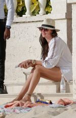 LAUREN SILVERMAN on Holiday in Barbados 12/26/2018