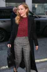 LESLIE MANN at BBC Radio 2 in London 11/30/2018