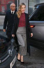 LESLIE MANN at BBC Radio 2 in London 11/30/2018