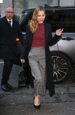 LESLIE MANN at BBC Radio 2 in London 11/30/2018