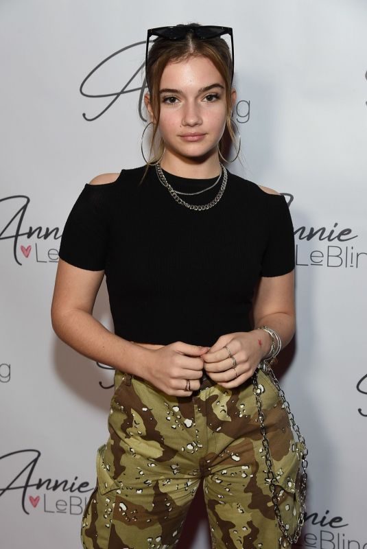 LEXI JAYDE at Annie Lebling Presents Annie Leblanc Performance & Pop Up Shop in Los Angeles 12/08/2018
