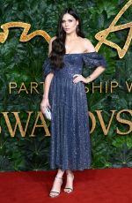 LILAH PARSONS at British Fashion Awards in London 12/10/2018