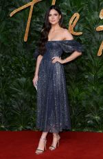LILAH PARSONS at British Fashion Awards in London 12/10/2018