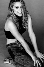 LILI REINHART on the Set of a Photoshoot, December 2018
