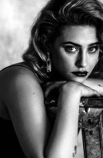 LILI REINHART on the Set of a Photoshoot, December 2018