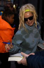 LILY ALLEN Arrives at Olympia Theatre in Dublin 12/11/2018