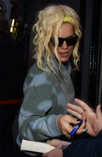 LILY ALLEN Arrives at Olympia Theatre in Dublin 12/11/2018
