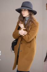 LILY COLLINS at JFK Airport in New York 12/02/2018