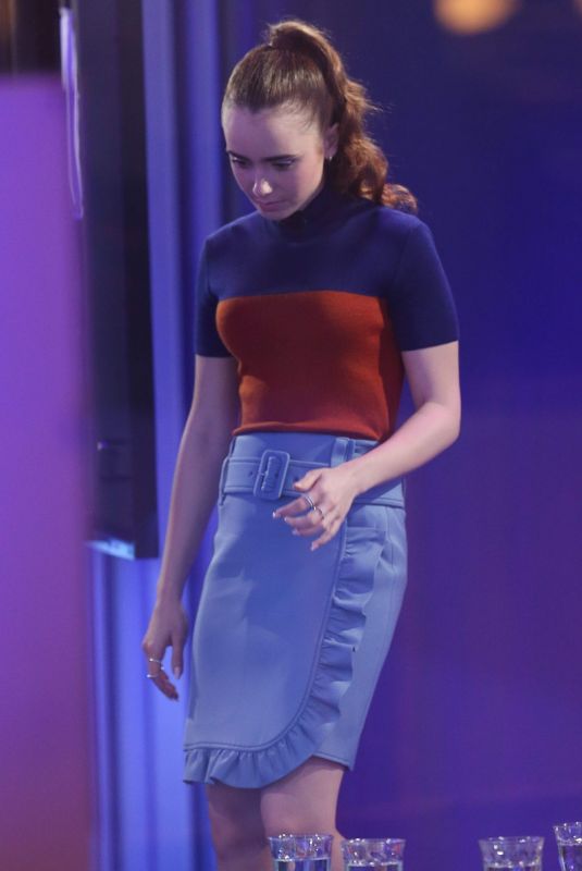 LILY COLLINS at The One Show in London 12/06/2018