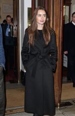 LILY COLLINS at Vaudeville Theatre in London 12/04/2018