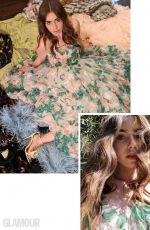 LILY COLLINS in Glamour Magazine, UK December 2018