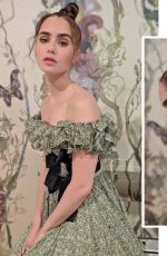 LILY COLLINS in Glamour Magazine, UK December 2018